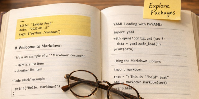 Exploring Python Packages for Loading and Processing YAML Front Matter ...